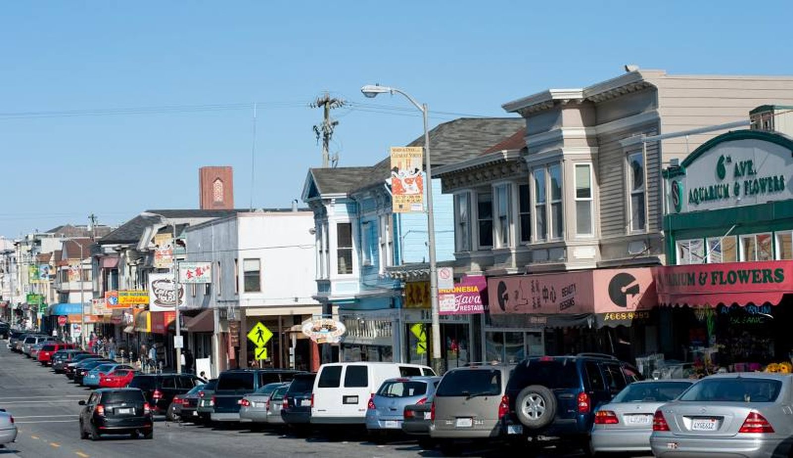 Inner Richmond neighborhood in San Francisco