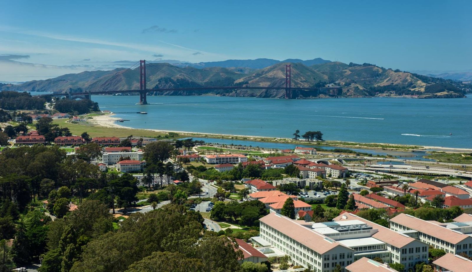 The Presidio neighborhood in San Francisco